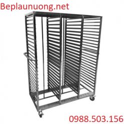 Xe để khay ăn inox