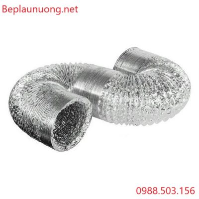 Ống gió hút khói bạc mềm
