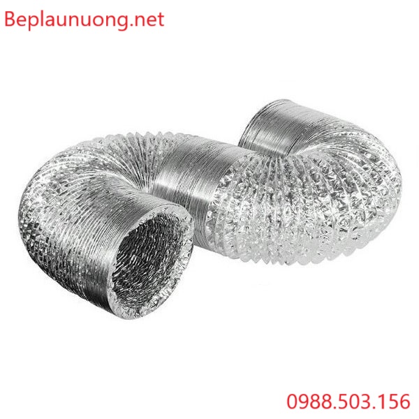 Ống gió hút khói bạc mềm