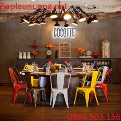 Ghế sắt tolix dành cho nhà hàng, quán cafe