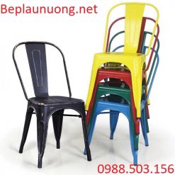 Ghế tựa lưng tolix bằng sắt