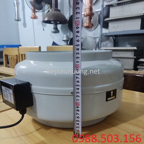 Độ dày của quạt hướng trục hút mùi