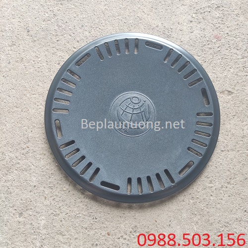 Mặt đáy của vỉ nướng gang chống dính