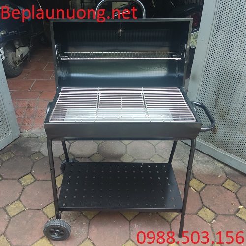 Bếp nướng than hoa BBQ ngoài trời gia đình