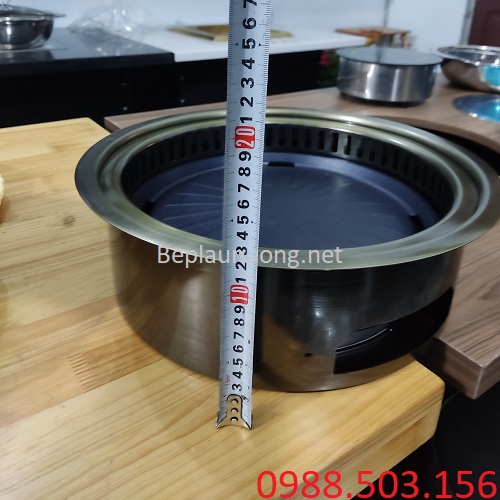 Chiều cao của bếp nướng điện âm bàn