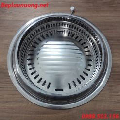 Vỉ nướng chống dính bằng inox đột lỗ