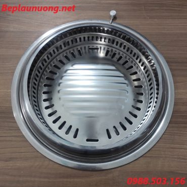 Vỉ nướng chống dính bằng inox đột lỗ