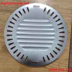 Mặt sau của vỉ nướng than hoa chống dính