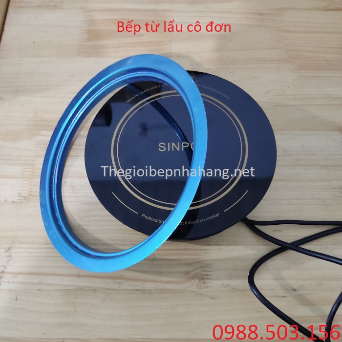 Bếp từ ăn lẩu tròn 800w nhà hàng