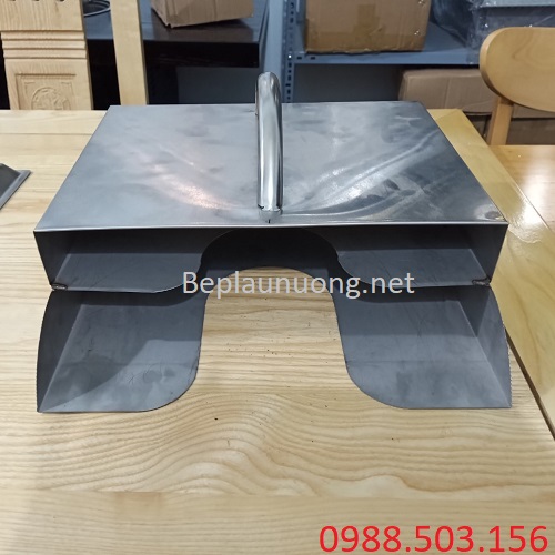 Hộp xách vỉ nướng inox