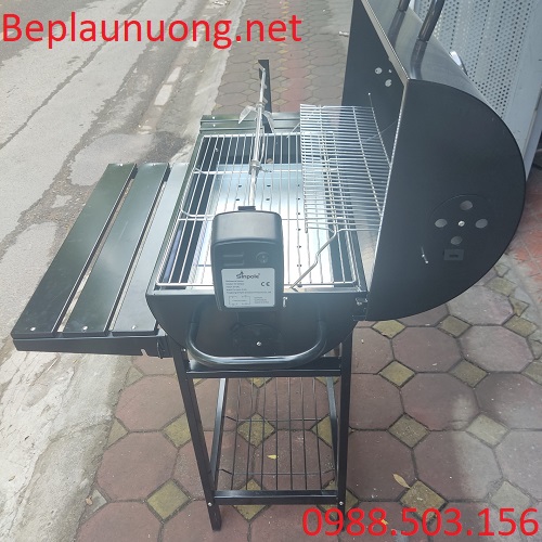 Bếp nướng than hoa thùng phuy