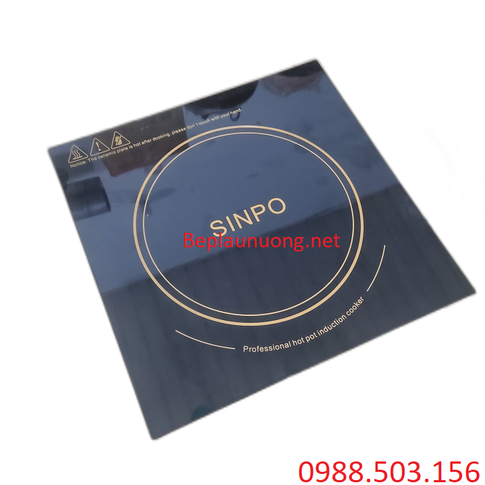 Bếp từ ăn lẩu âm bàn vuông