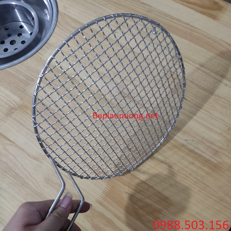 Cung cấp vỉ nướng inox tròn nhà hàng