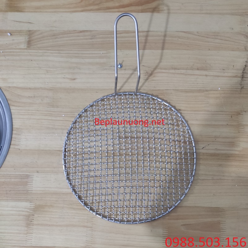 Vỉ nướng than hoa inox mắt cáo