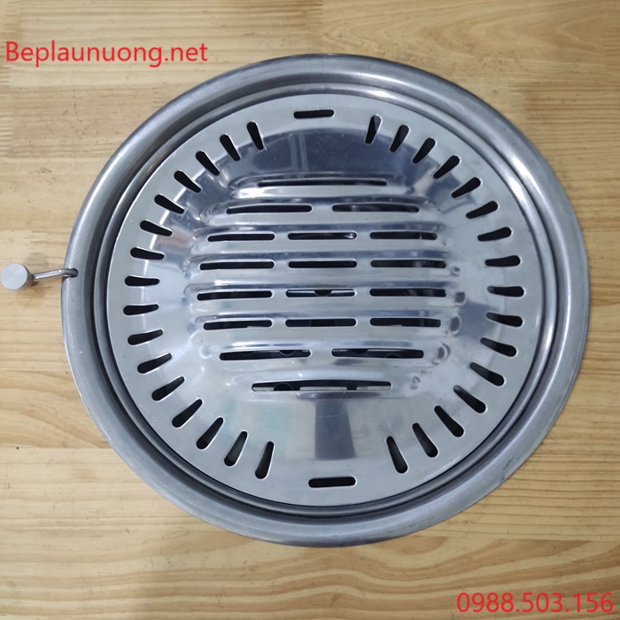 Bếp nướng hút dương đặt âm bàn