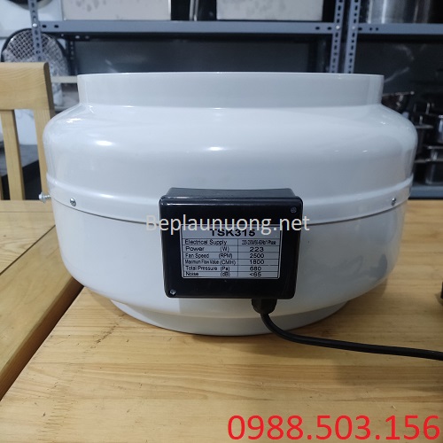 Quạt hút khói nối ống 