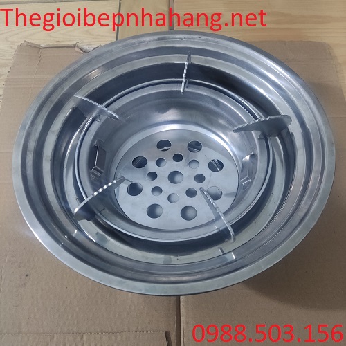 Bếp nướng than hoa âm bàn
