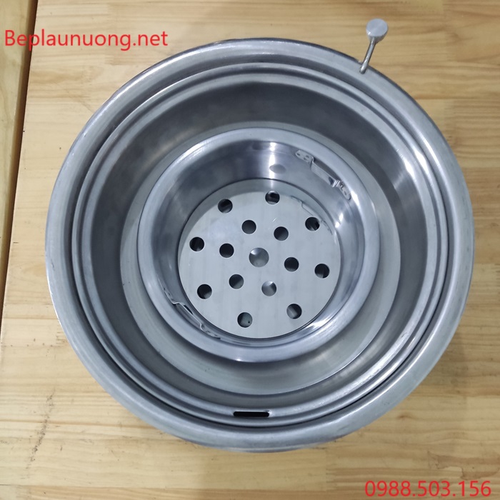 Lò nướng than hoa BBQ hút dương