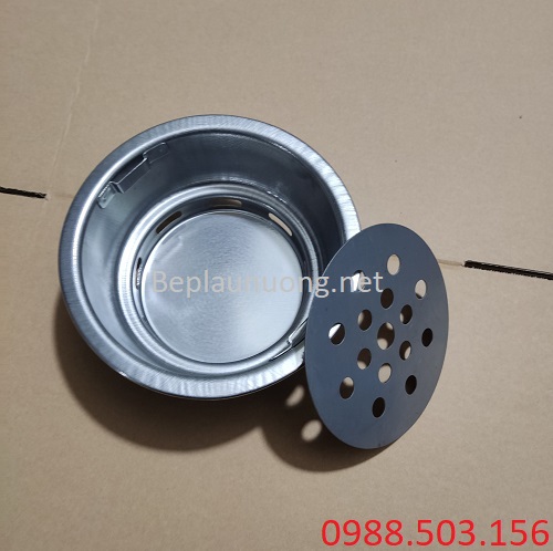 Xô đựng than hoa bằng inox cho nhà hàng