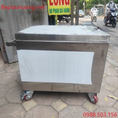 Thùng dập than bằng inox 3 lớp