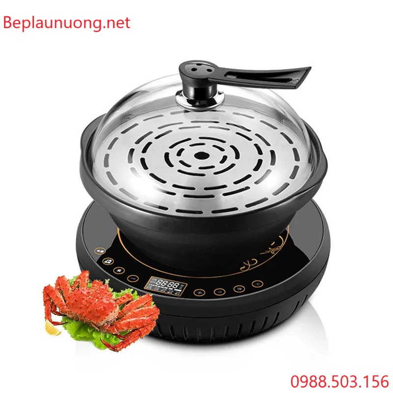 Bếp ăn lẩu hơi sứ cho gia đình