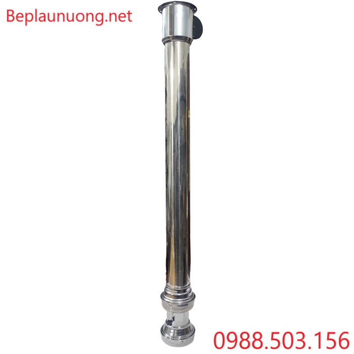 Ống hút khói cứng màu inox nhà hàng