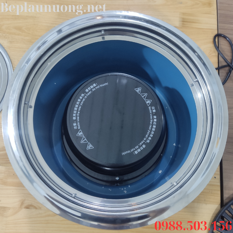 Bếp nướng điện tròn âm bàn nhà hàng