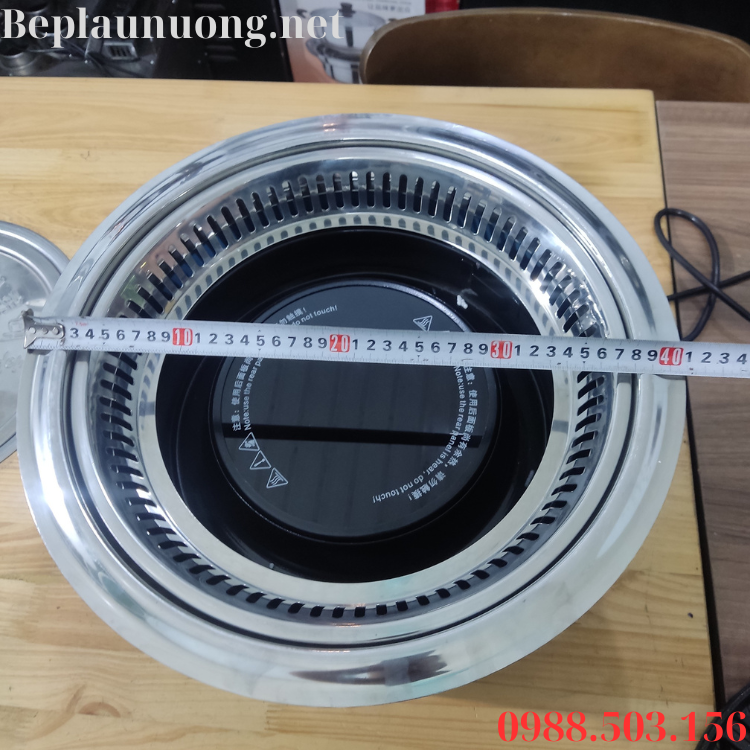 Kích thước của bếp nướng điện tròn