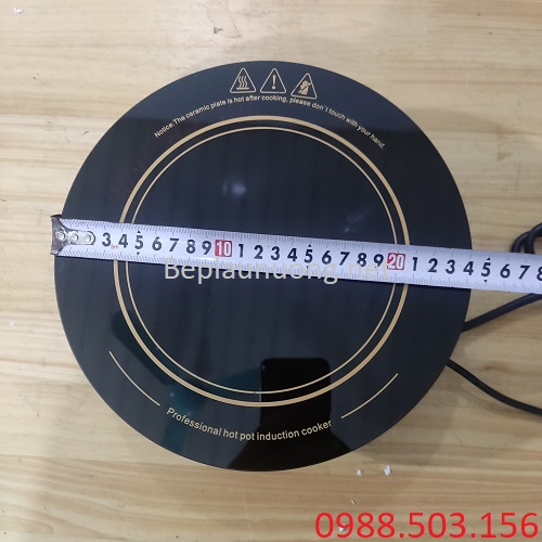 Kích thước mặt của bếp từ tròn